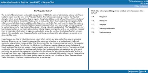 lnat website practice test